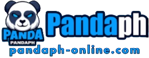 PANDAPH official logo with modern clean style representing an online casino platform offering games, login, register, download, app access, and casino entertainment features