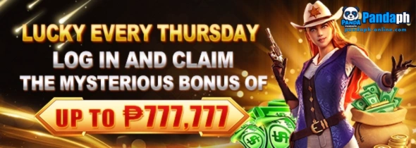 PANDAPH lucky every Thursdays casino promotion with special games rewards for login register users and exclusive online casino bonuses